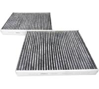 Mahle Original Filtre d'habitacle LAK 467/S – à charbon actif – VW Golf VII/Tiguan I