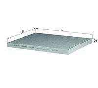 MAHLE Filtre (air intérieur) LAK64