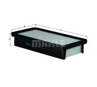 MAHLE Filtre D'Insertion Air Pour KIA Rio II Hyundai Accent III Berline