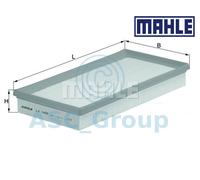MAHLE Insert Filtre à Air OEM Qualité Remplacement (Moteur Admission) LX 1455
