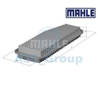 MAHLE Insert Filtre à Air OEM Qualité Remplacement (Moteur Admission) LX 1611
