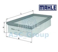 MAHLE Insert Filtre à Air OEM Qualité Remplacement (Moteur Admission) LX 1983