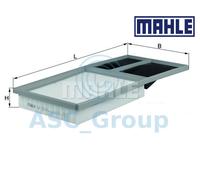 MAHLE Insert Filtre à Air OEM Qualité Remplacement (Moteur Admission) LX 2010