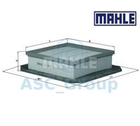 MAHLE Insert Filtre à Air OEM Qualité Remplacement (Moteur Admission) LX 3061