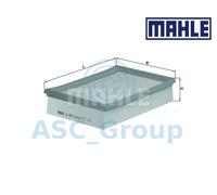 MAHLE Insert Filtre à Air OEM Qualité Remplacement (Moteur Admission) LX 435/1