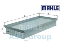 MAHLE Insert Filtre à Air OEM Qualité Remplacement (Moteur Admission) LX 756