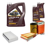 MAHLE Inspection Set 7L MANNOL LONGLIFE 504/507 5W-30 Pour Mercedes-Benz Vito