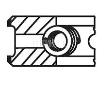 MAHLE Jeu de segments de piston 03475N2 | Compatible avec: AUDI 100 C3 Avant, 100 C3 Stufenheck, 100 C4 Avant, 100 C4 Stufenheck, 200 C3 Avant, 200 C3 Stufenheck