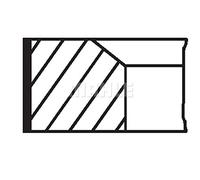 MAHLE Jeu de segments de piston 037RS001500N0