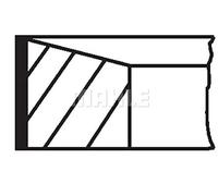 MAHLE Jeu de segments de piston Article : 011 RS 00108 0N0