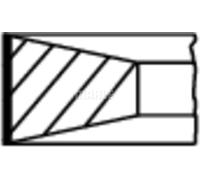MAHLE Jeu de segments de piston Article : 083 30 N1