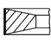 MAHLE Jeu de segments de piston Article : 229 55 N0