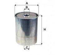 MAHLE KX 24D Filtre à carburant pour A6 (4F), Z4 (E86), Orion III (GAL), Civic VIII, i30 (FD), Classe C (S204), Bipper (A