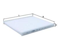 MAHLE LA 241 Filtre d'habitacle à particules pour FORD KA 3 portes (RU8)