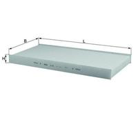 MAHLE LA 252 Filtre d'habitacle à particules convient pour MERCEDES-BENZ