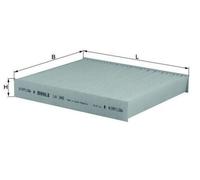 MAHLE LA 345 Filtre d'habitacle à particules pour SUZUKI VITARA (LY)