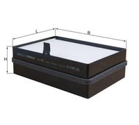 MAHLE LA 432 Filtre d'habitacle à particules pour SCANIA 3 - series 4 - series T