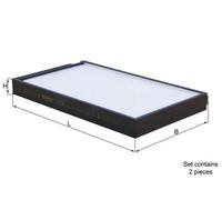 MAHLE LA 634/S Filtre d'habitacle à particules pour HYUNDAI H-1 Travel (TQ)