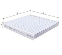 MAHLE LAK 359 Filtre d'habitacle à charbon actif pour SUBARU JUSTY IV