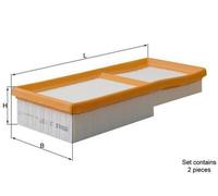 MAHLE LX 1137/S Filtre à air convient pour MERCEDES-BENZ SLK (R170)