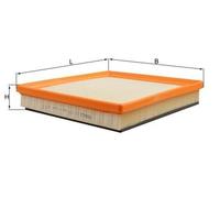 MAHLE LX 1474 Filtre à air pour FORD StreetKA Cabriolet (RL2) KA 3 portes (RB)