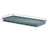 MAHLE LX 1518 Filtre à air pour SUBARU IMPREZA A trois volumes (GD) Outback (BR)