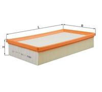 MAHLE LX 1649 Filtre à air pour JAGUAR S-Type (X200)