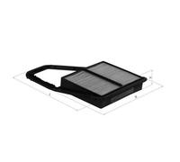 MAHLE LX 1689 Filtre à air pour HONDA CIVIC VIII A trois volumes (FD, FA)