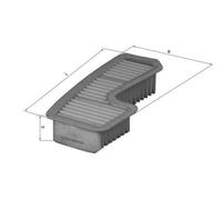 MAHLE LX 1936 Filtre à air pour TOYOTA RAV 4 II (CLA2, XA2, ZCA2, ACA2)