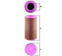 MAHLE LX 2020 Filtre à air pour ZETOR Forterra pour AVIA D-Line