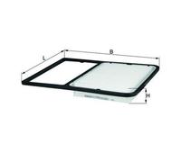 MAHLE LX 2029 Filtre à air pour TOYOTA Rush II SUV (F700)