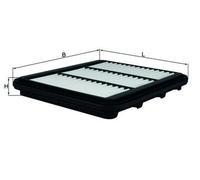 MAHLE LX 2690 Filtre à air pour CHEVROLET MATIZ (M200, M250)