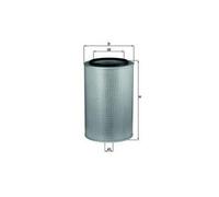MAHLE LX 273 Filtre à air pour VW HEAVY SERIES VOLKSBUS pour FIAT Series 190