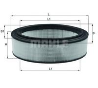MAHLE LX 2844 Filtre à air pour RENAULT Kangoo I Express (FC, FC0/1)