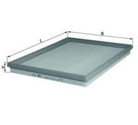 MAHLE LX 390 Filtre à air pour OPEL Astra G CC (T98)