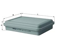 MAHLE LX 570 Filtre à air du moteur Cartouche filtrante