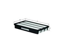 MAHLE LX 810 Filtre à air pour TOYOTA CELICA (ST20, AT20) pour LEXUS RX (MCU15)