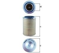 MAHLE LX 99 Filtre à air pour VW Transporter T4 Van (70A, 70H, 7DA, 7DH)