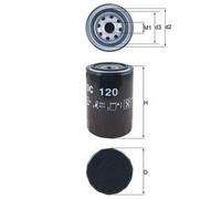 MAHLE OC 120 Filtre à huile pour VW Taro Pick-up pour TOYOTA CELICA Coupé (A6)