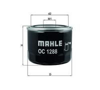 MAHLE OC 1288 Filtre à huile pour TOYOTA GT 86 Coupé (ZN6)