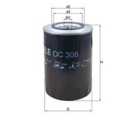 MAHLE OC 308 Filtre à huile convient pour MERCEDES-BENZ ACTROS MP2 / MP3