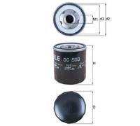 MAHLE OC 503 Filtre à huile pour VW Passat B5 Berline (3B2) pour BMW 7 (E38)