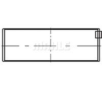 Jeu de palier de vilebrequin MAHLE 001 HL 20044 000