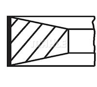Jeu de segments de piston MAHLE 229 07 N0