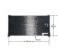 MAHLE ORIGINAL AC 178 000S Condenseur, climatisation