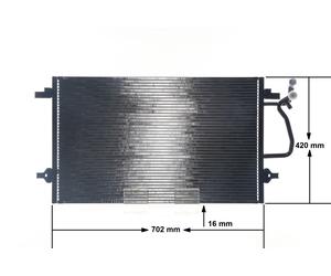 MAHLE ORIGINAL AC 181 000S Condenseur, climatisation