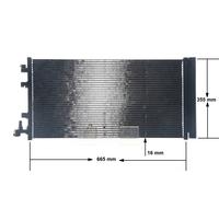 MAHLE ORIGINAL AC 630 000S Condenseur, climatisation