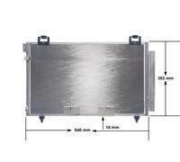 MAHLE ORIGINAL AC 814 000S Condenseur, climatisation