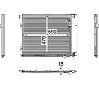 MAHLE ORIGINAL AVEC DÉSHYDRATEUR