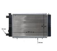 MAHLE ORIGINAL CR 143 000S Radiateur du moteur
